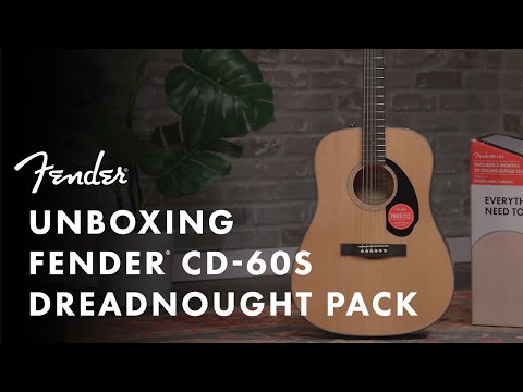 Fender CD-60S Acouctic Guitar Pack - Natural from Joondalup Music Centre 2