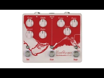 EarthQuaker Devices Hoof Reaper Dual Fuzz V2 Effects Pedal