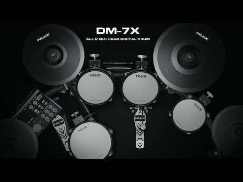 NU-X DM7X Professional 9-Piece Electronic Drum Kit With All Mesh Heads from Joondalup Music Centre 2