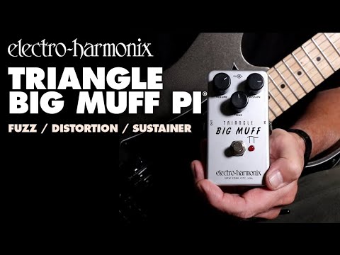 Electro Harmonix Triangle Big Muff Distortion/Sustainer Effects Pedal
