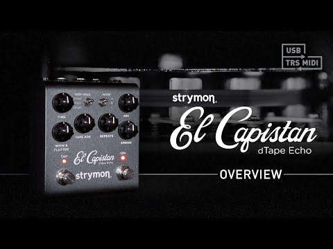 Strymon El Capistan V2 Tape Tape Echo Delay Pedal video