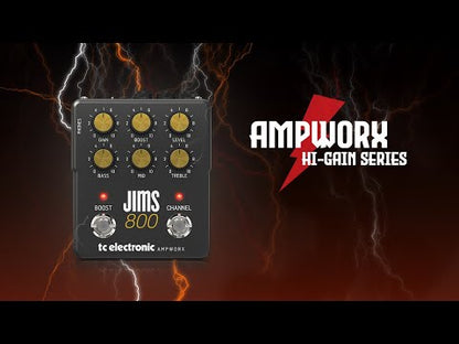 TC Electronic Jims 800 Duel Channel Preamp  Effect Pedal