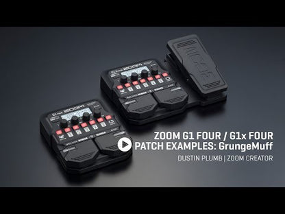 Zoom G1 FOUR Guitar Multi-Effects Pedal