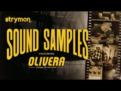Strymon Olivera Vintage Oil Can Echo - Effect Pedal