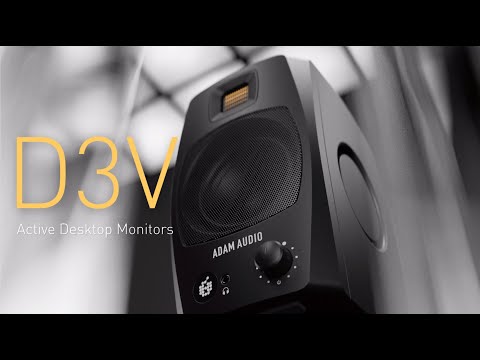 Adam Audio D3V Active Desktop Monitor System