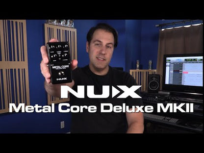 NU-X Core Series Metal Core Deluxe MK-II Distortion Effects & Preamp Effects Pedal