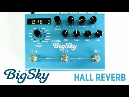 Strymon BigSky Multidimensional - Reverb Pedal video 2