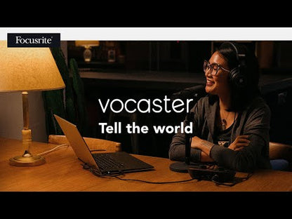 Focusrite Vocaster Two Studio Podcasting Pack