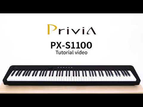 Casio Privia PX-S1100 Digital Piano - Red w/ CS68P Stand + SP34 Tri-Pedal