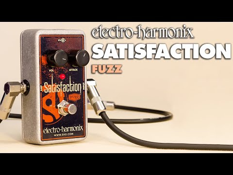 Electro Harmonix Satisfaction Fuzz Effects Pedal