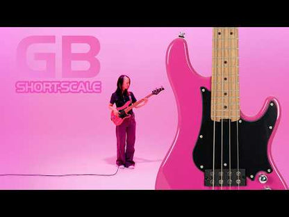 Cort GB-Short Scale Bass w/Bag - Forest Green