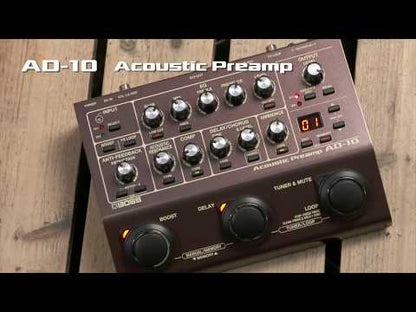 Boss AD-10 Acoustic Preamp Effects Pedal
