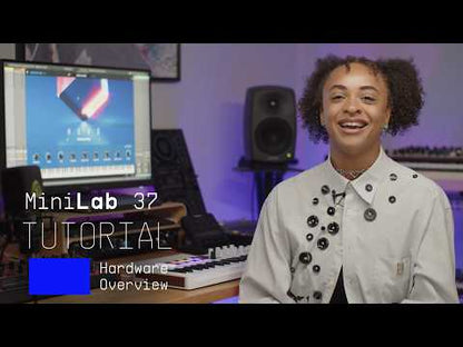 Arturia MiniLab 37 MIDI Controller - White