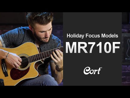 Cort MR710F Acoustic Guitar w/Bag - Natural Matte