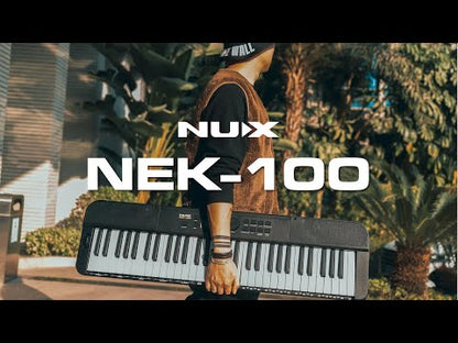 NU-X NEK-100 Portable 61-Note Keyboard - Black