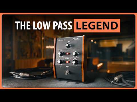 Behringer BM-11M Vintage Analogue Low Pass Filter Pedal Side