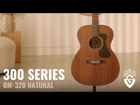 Guild OM-320 Acoustic Guitar - Natural from Joondalup Music Centre 2
