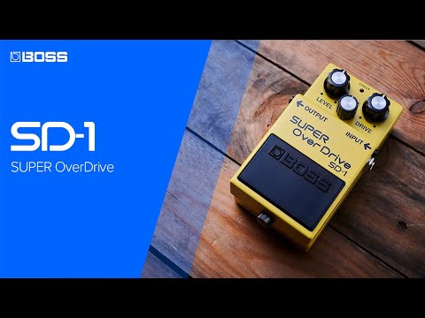 Boss SD1 Super Overdrive Effects Pedal