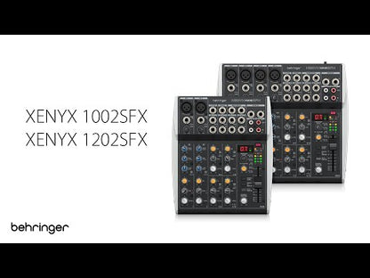 Behringer Xenyx 1202SFX 12-Channel Mixer w/ USB & FX