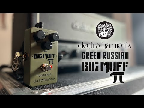 Electro Harmonix Green Russian Big Muff Effects Pedal