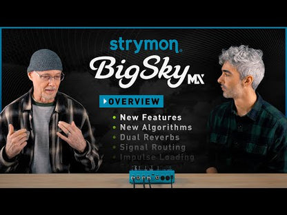 Strymon BigSky MX Programmable - Stereo Reverb Pedal video 2