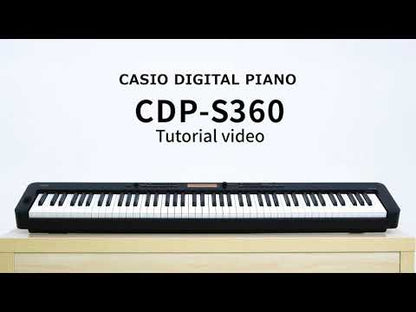 CASIO CDPS360 DIGITAL PIANO - BLACK