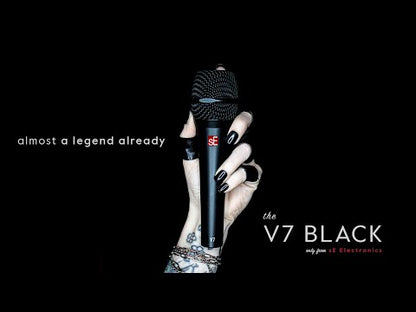 SE V7 Dynamic Vocal Microphone - Black