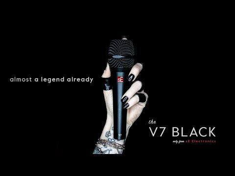 SE V7 Dynamic Vocal Microphone - Black