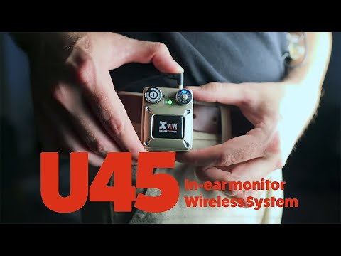 Xvive U45T9 In Ear Monitor Systems - 5.8GHz with T9 In Ears