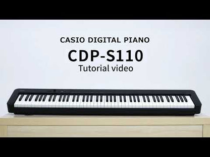 Casio CDP-S110 Digital Piano - White