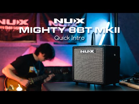 NU-X Mighty 8BT MKII Portable Digital Guitar Amplifier