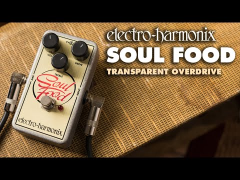 Electro Harmonix Soul Food Distortion/Fuzz/Overdrive Effects Pedal