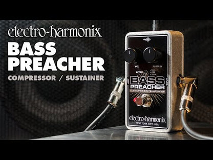 Electro-Harmonix Bass Preacher Compression/Sustainer Effects Pedal