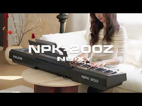 NU-X NPK-200 Portable 88-Key Digital Piano Pack - Black