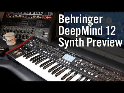 Behringer Deepmind 12 True Analog Polyphonic Synthesizer