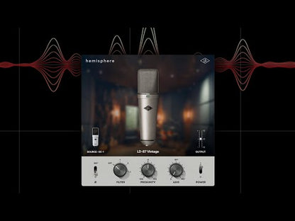 Universal Audio SC-1 Standard Condenser w/ Hemisphere Mic Modelling