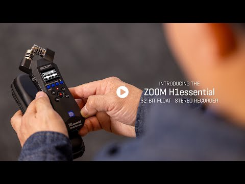 Zoom H1 Essential 32-Bit Float Stereo Recorder