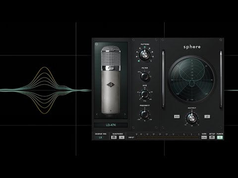 Universal Audio Sphere LX Modeling Microphone System