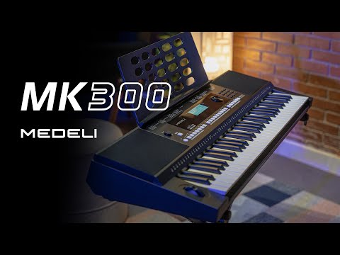  Medeli MK300 61 Keys Portable Keyboard video