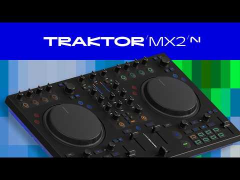 Native Instruments Traktor MX2 DJ Controller 2-Deck DJ Controller