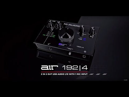 M-Audio Air 192/4 USB 2x2 Audio Interface Monitoring with Midi