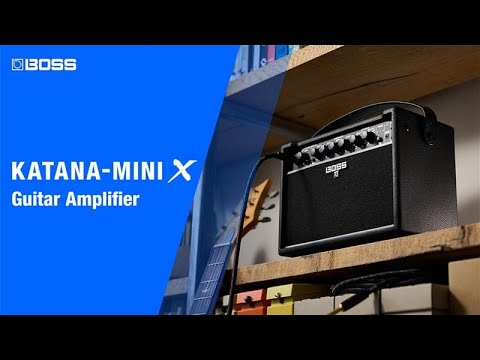 Boss Limited Edition Katana Mini-X Amplifier - Blue from Joondalup Music Centre 3