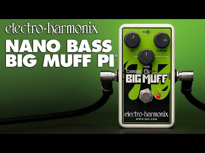 Electro Harmonix Nano Bass Big Muff Pi Effects Pedal