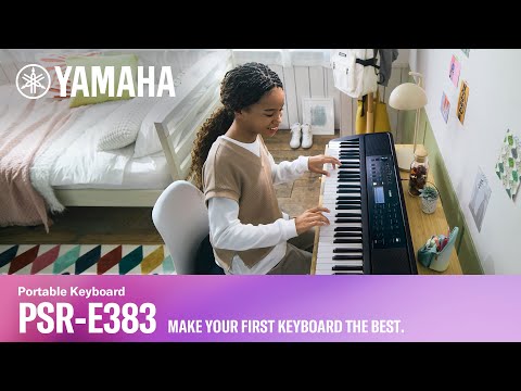 Yamaha PSR-E383 Portable Keyboard - Joondalup Music Centre 2