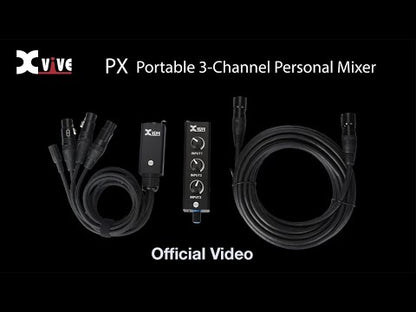 Xvive PX Portable 3-Channel Personal Mixer System