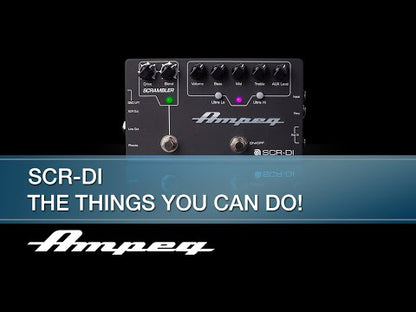 Ampeg SCR-DI Bass Preamp And Overdrive Pedal