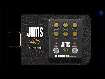 TC Electronic Jims 45 Dual Channel Guitar Preamp Pedal