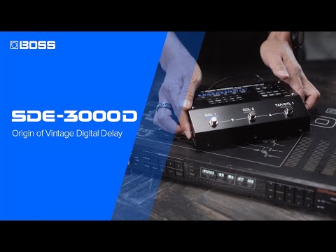Boss SDE3000D Duel Digital Delay Effects Pedal