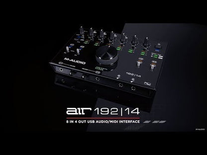M-Audio Air 192/14 USB 8x4 Audio Interface with MIDI & Monitoring