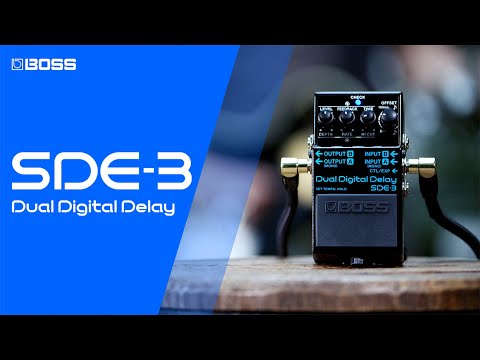 Boss SDE-3 Dual Digital Delay Effects Pedal
